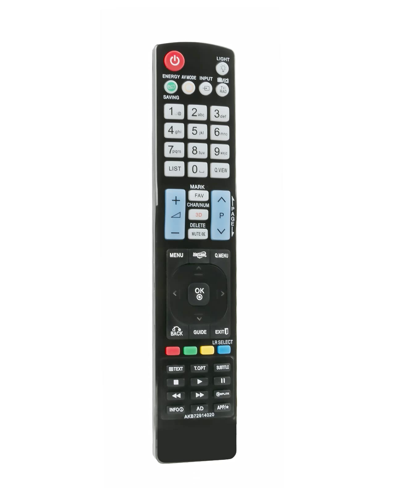 AULCMEET AKB72914020 Replacement Remote Control Compatible with LG 4K OLED Smart TV 47LX950N-ZA 47LX9800-ZA 47LX9900-ZA 55LX9800-ZA 55LX9900-ZA 47LX9900 55LX9900 47LX9500-ZA 55LX9500-ZA 55LX950N-ZA