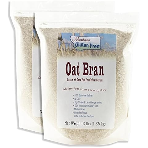 Gluten Free Oat Bran - 2 Pack of 3 Pound Bags Cover