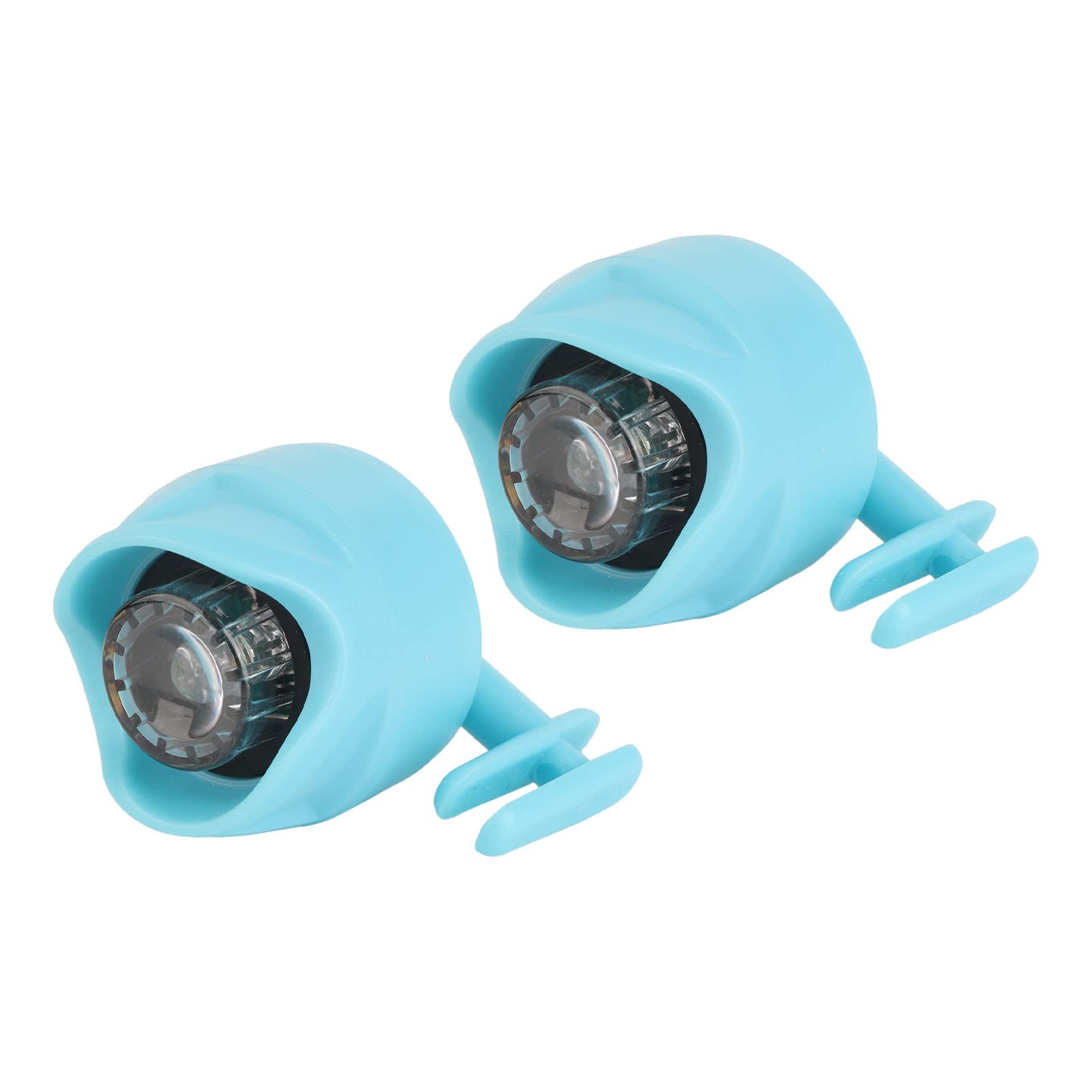 Sport Shoes Lamp, Easy to Fix 2PCS Lightweight Mini Shoe Headlights Wear Resistant for Night Walking Fishing (Blue)-image-45