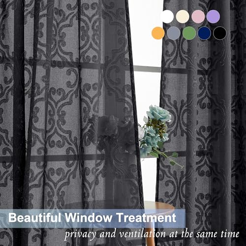 Cortinas, Home tela traslucida Marca Aiyufeng (3)