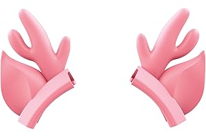 Pink Deer Ears Gaming Headset Attachment