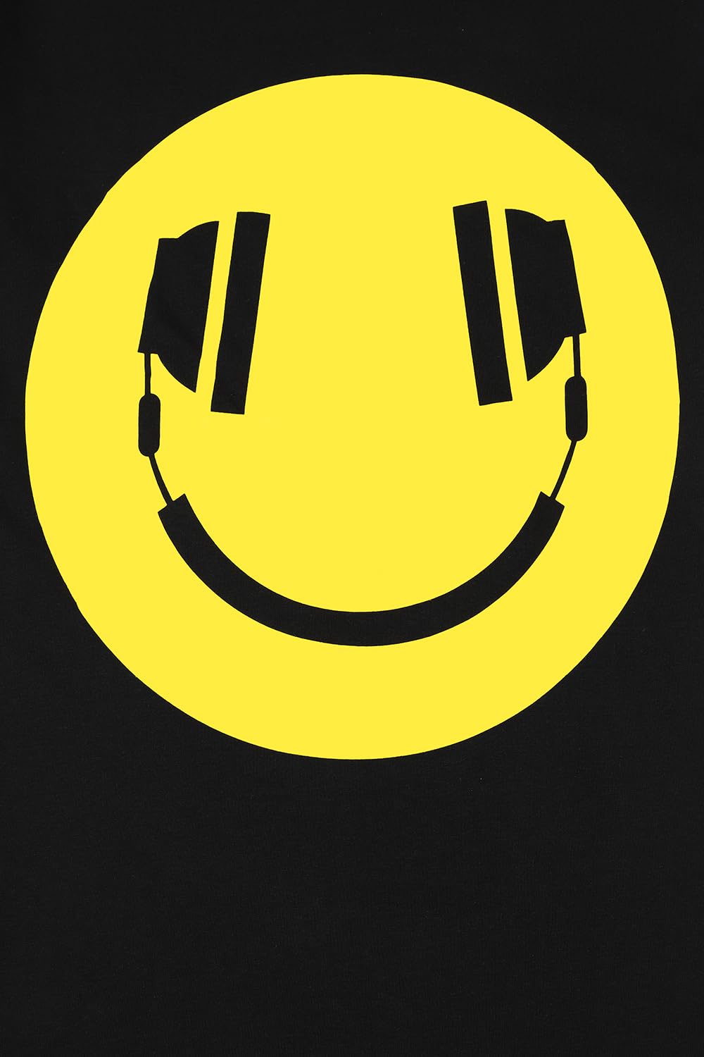 ThePyjamaFactory Chicos Happy Face Auriculares algodón Corto Pijamas
