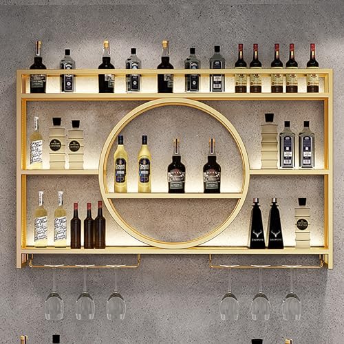 Estante de Vino Montado en la Pared