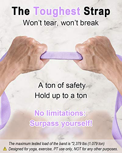 Tumaz Yoga Mat Strap [Mat Not Included] (15+ Colors, 2 Sizes Options) With Extra Thick, Durable And Comfy Delicate Texture | The Must-Have Multi-Purpose Strap/Carrier For Your Yoga Mat, Exercise Mat #TOP3