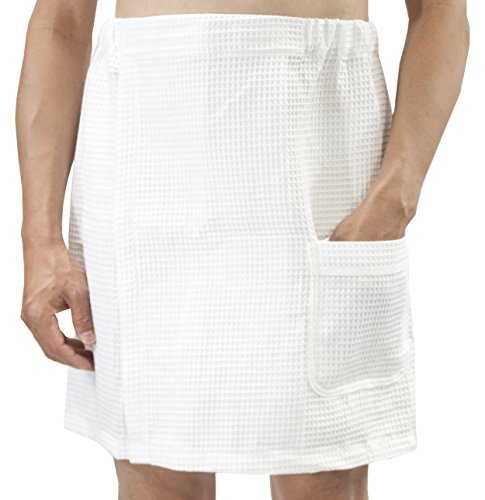 Leisureland Mens Sauna Waffle Wrap Perfect as Gym Spa Bath and Shower Towel Wrap product thumbnail 11