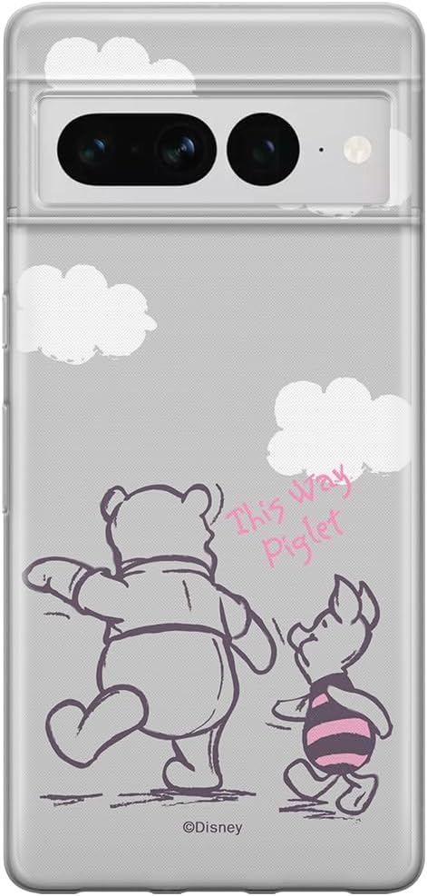 ERT GROUP Mobile Phone case for Google Pixel 7 PRO Original and Officially Licensed Disney Pattern Winnie The Pooh & Friends 006 optimally adapted to The Shape of The Mobile Phone, case Made of TPU