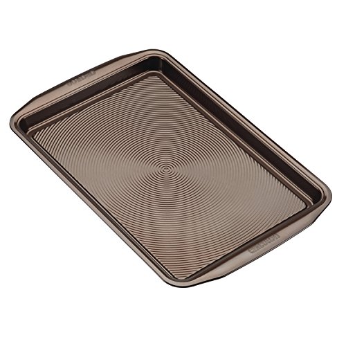 Circulon Nonstick Bakeware Set With Nonstick Cookie Sheet, Bread Pan, Bakings Pan And Cake Pans - 5 Piece, Chocolate Brown #TOP7