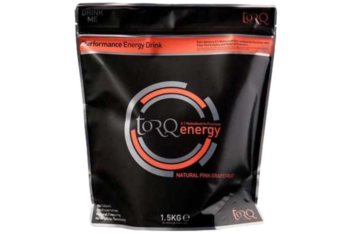 TORQ Flavoured Electrolyte Powder - Natural Blackcurrant Isotonic Hydration Powder with Electrolytes Drink | Fast Delivery Energy Drink with High Carbohydrates and Sodium | 45 Single Servings