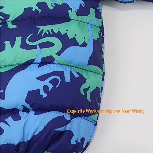 Kids Winter Outfit, Hooded Jacket Lichtgewicht Jas Warm Waterdicht Outwear - Image 6