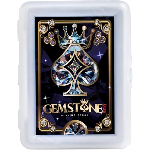 Gemstone Deck Premium Waterproof Playing Cards,...