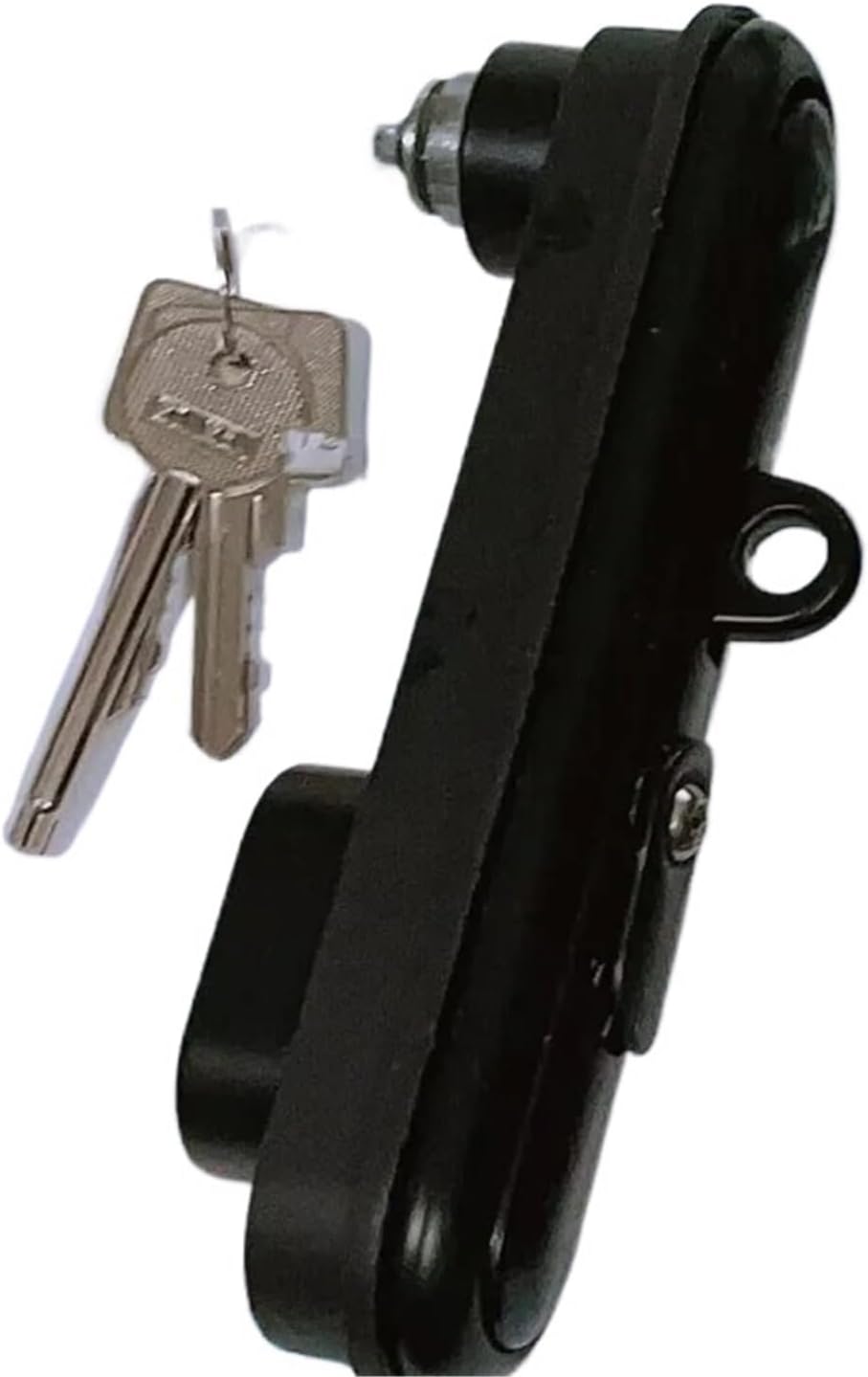 Connecting Rod Lock Heaven and Earth Connecting Rod Lock Distribution Box Lock Control Cabinet Door Lock 1Pcs(Locking Tongue 1)