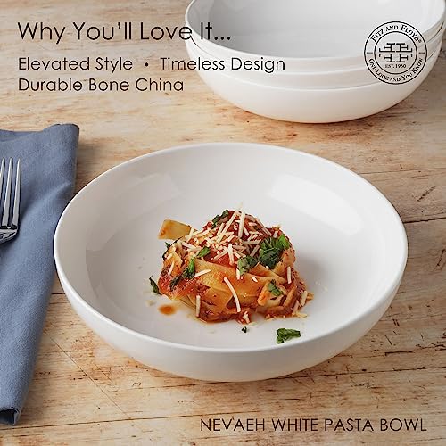 by-Fitz-and-Floyd-Nevaeh-Pasta-Bowl-Set-of-4 by Fitz and Floyd Nevaeh Pasta Bowl Set of 4