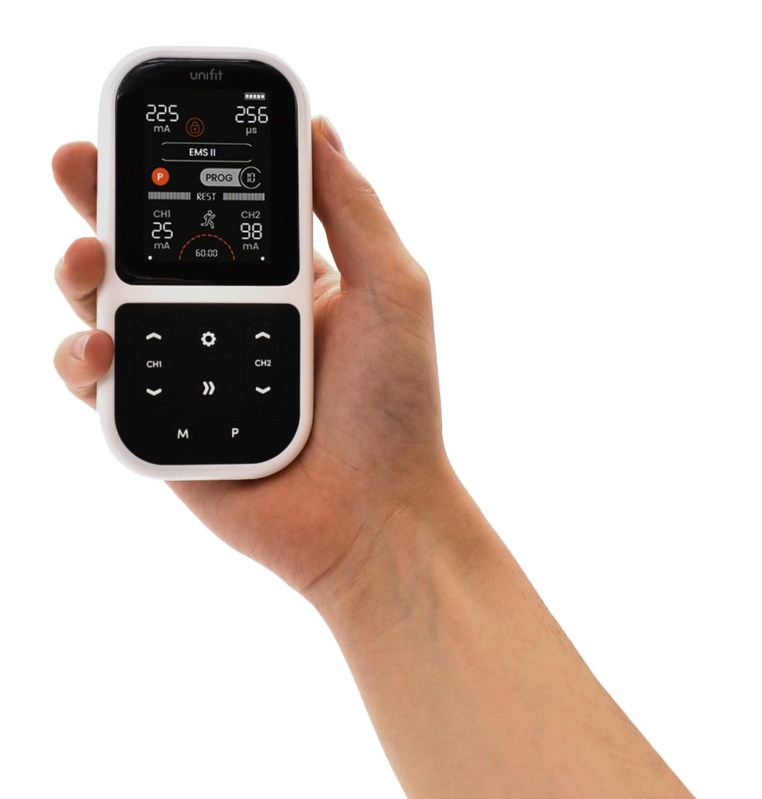 TensCare Unifit – TENS, EMS & Massage Musculaire | Programmes ciblés pour différents groupes musculaires, soulagement de la douleur et renforcement musculaire