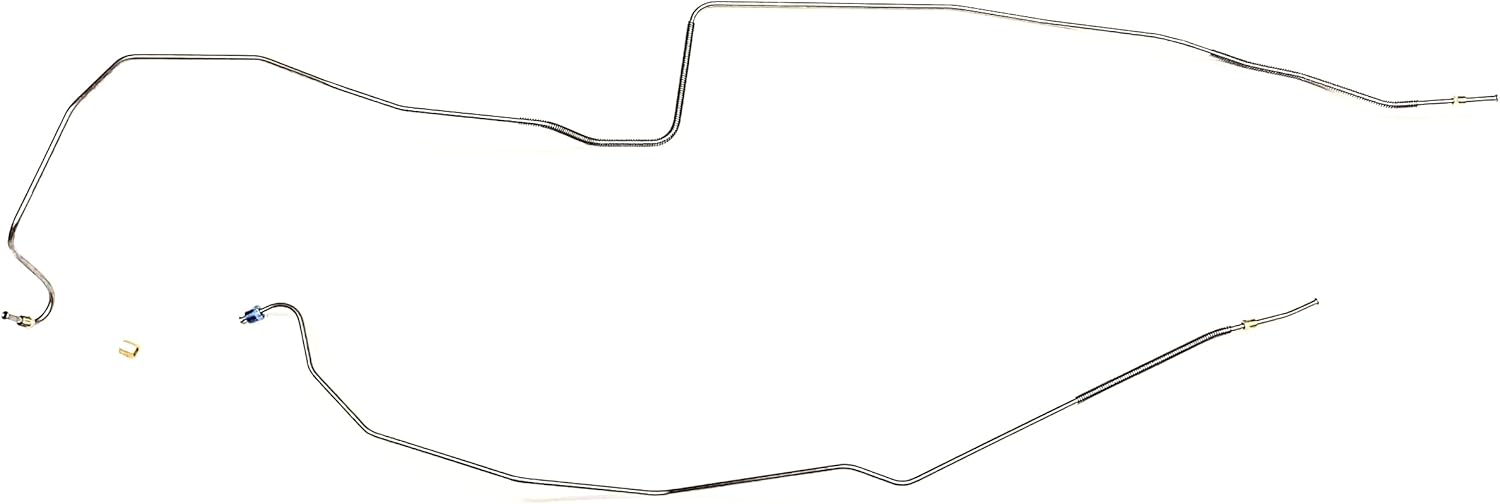 Front to Rear Brake Lines - Fits 67-68 Camaro/Firebird - Stainless - The Stop Shop