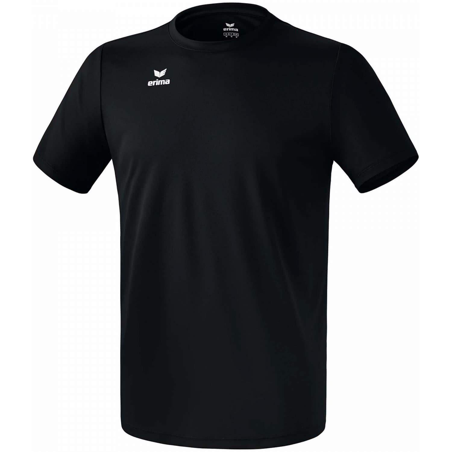 Erima Men's Casual Basics Functional Teamsports T-shirt - Black, Medium