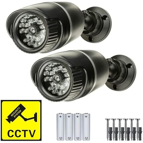 Defender Decoy CCTV Camera with LEDs Cover