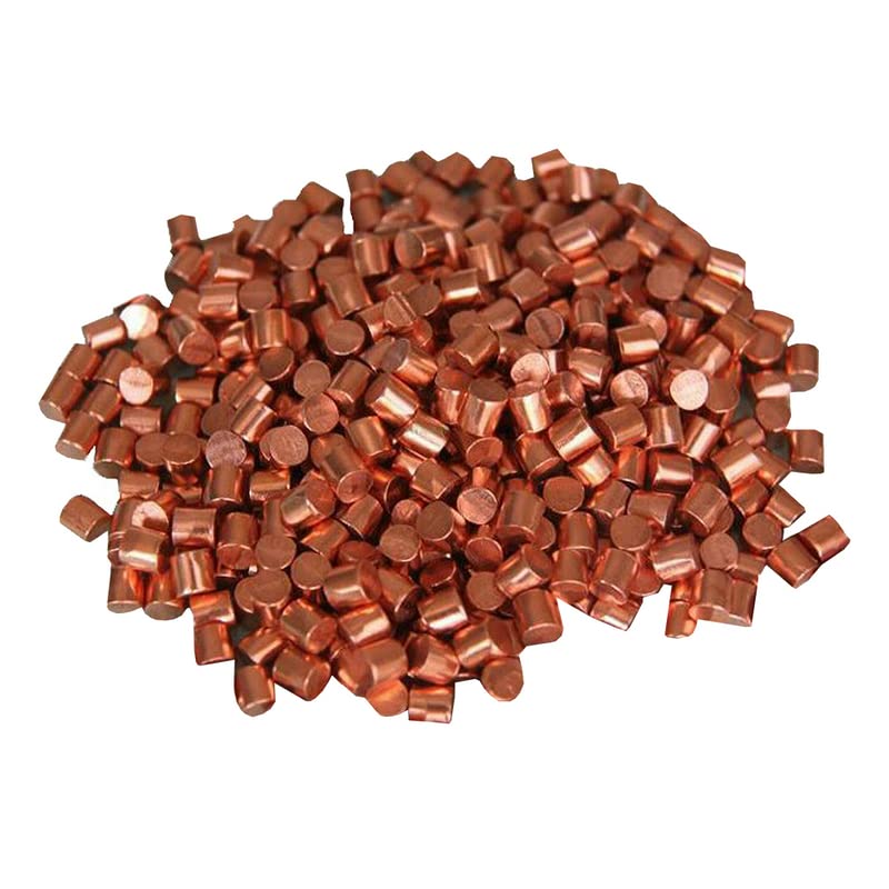 500/1000G High-Purity Copper Particles Electrolytic Copper Particles Single Crystal Copper Particles Metal Copper Particles (500G, 1)
