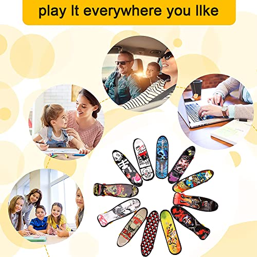 30 Pezzi Skateboard da Dita, Finger Mini