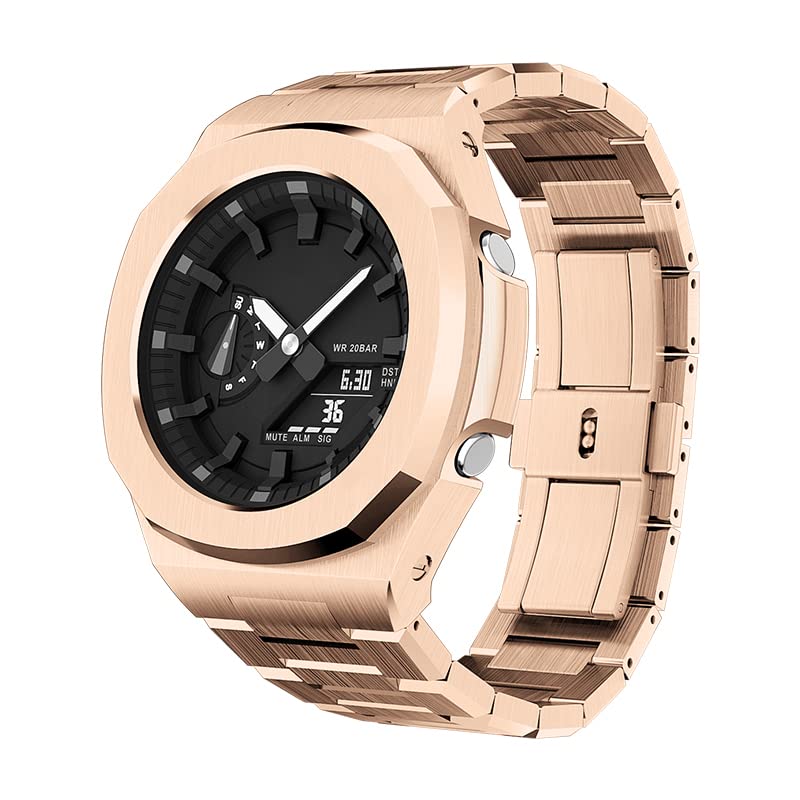 Bracelet acier inoxydable pour GA2100 boîtier kit métal GA-B2100