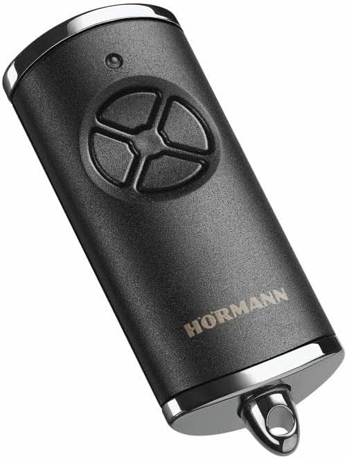 Hörmann Handsender HSE4 868-BS Struktur Chrom schwarz SW-Eu