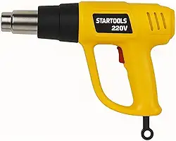 Soprador Térmico 2000W 220V com Controle de Temperatura e Bico Removível para Remoção de Tinta, Envelopamento e Funilaria