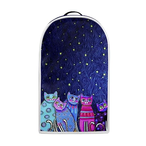 Image of Talayituse Galaxy Cat Print Blender Cover Kitchen Appliance Covers Stand Mixer or Coffee Juice Machine Blender Dust Cover and Fingerprint Protection