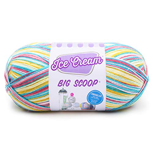 Image of Lion Brand Yarn Ice Cream Big Scoop Yarn, One skein, Teaberry