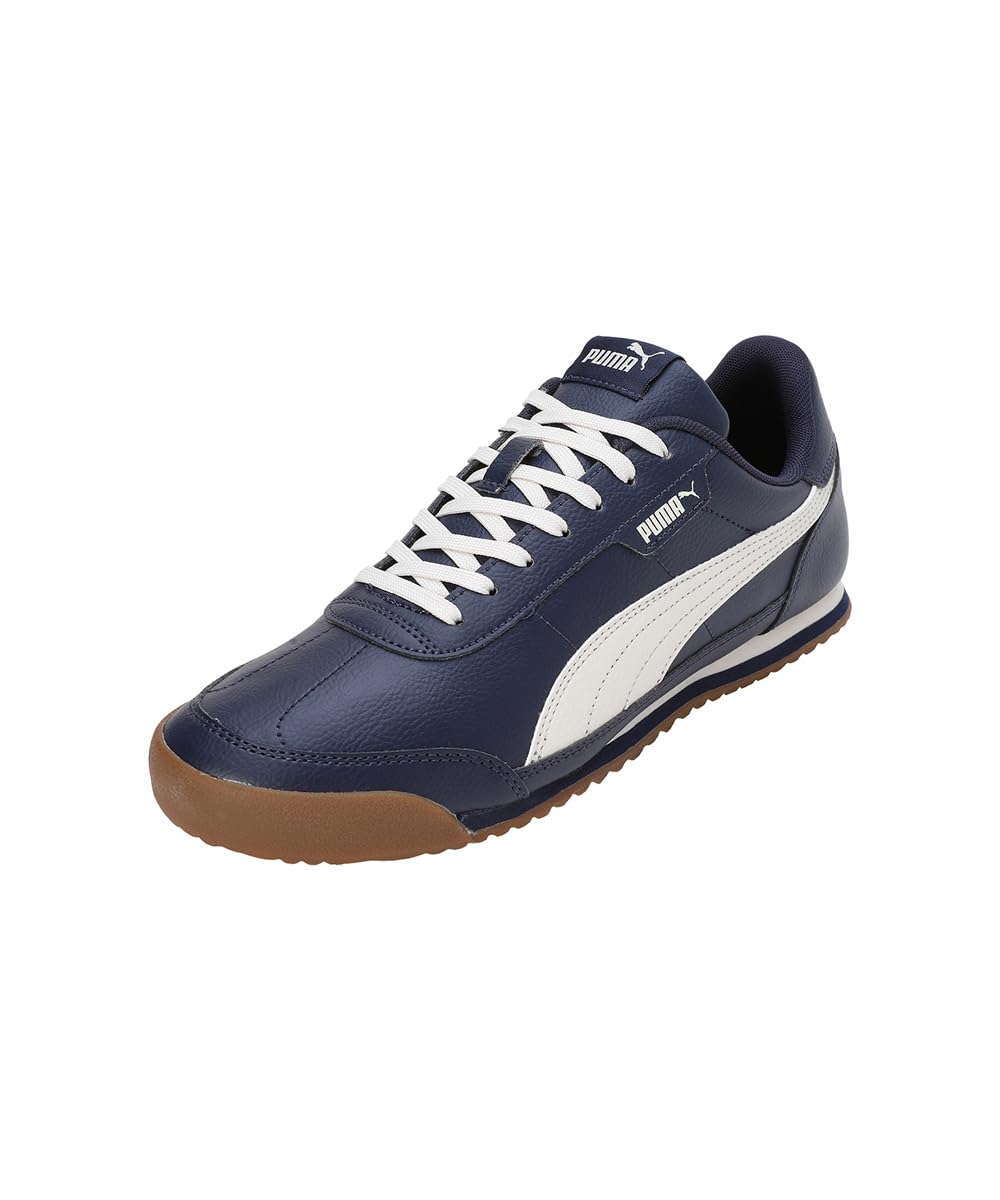Puma Unisex Puma Turino II, PUMA Navy-Alpine Snow-Gum, 10.5 UK