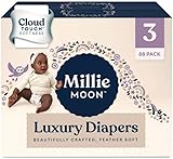 Millie Moon Luxury Diapers Size-3 and Count-88