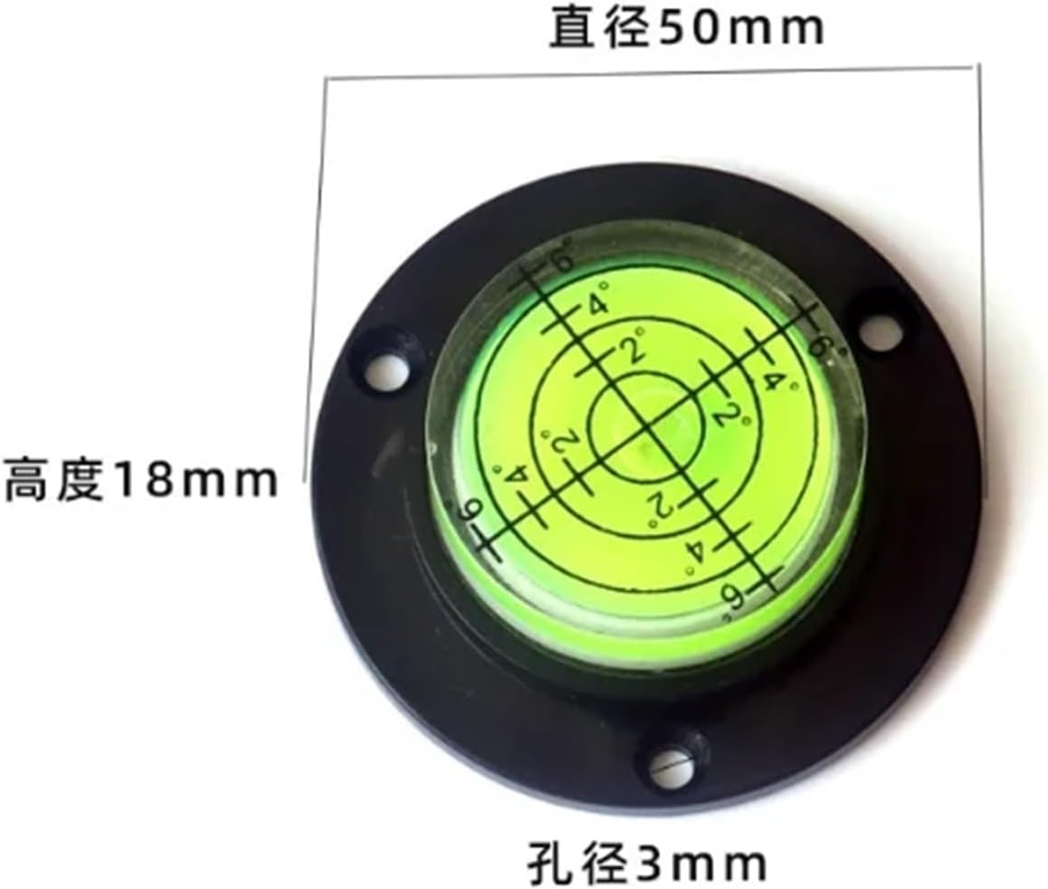 1pc Portable universal level, horizontal bubble strap base, crane, pile driver, horizontal bubble bead drilling rig, leveling bubble(Yellow)