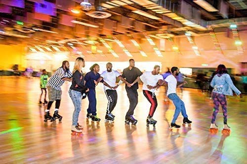 Graffiti Printed Roller Skates - Image 3