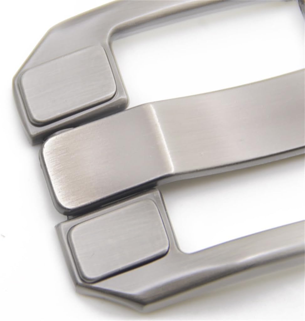 Men's Model Pin Belt Zinc Alloy Pin Buckle 40mm Wide Pin Outdoor Sports Pants Belt Buckle