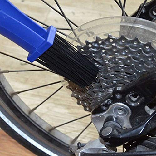 Shtcus 3 Pcs Bicycle Chain Cleaning Tools, Mountain Bike Maintenance Cleaning Tool, Bike Chain Gear Chain Cleaner, Crank Sprocket Washing Brush Scrubber Brush Kits For Motorcycle #TOP4