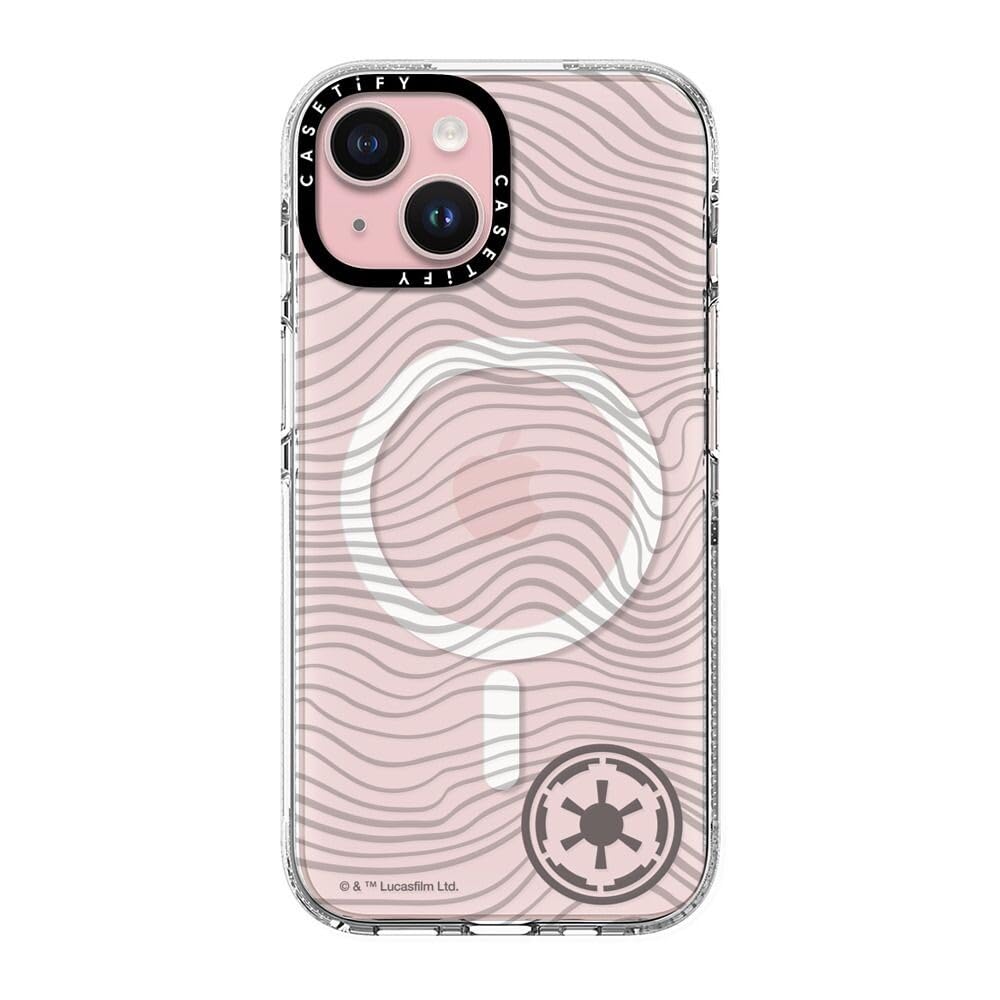 Coque transparente iPhone 15 CASETiFY Mandalorian en Beskar compatible MagSafe - 7