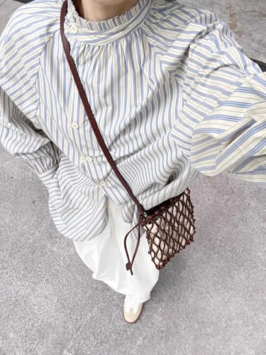 Leather Hollow Cloud Bag Shoulder Messenger Bag Handbag Summer Beach Seaside Vacation Handwoven Clutch Drawstring2