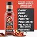 Mr. Spice Salt Free Award-Winning Taste Hot Wing Sauce | Low Sodium | Organic | No Salt BBQ Sauces | Gluten Free | Low Calorie BBQ Sauce | 13.5 Ounce (Pack of 1)