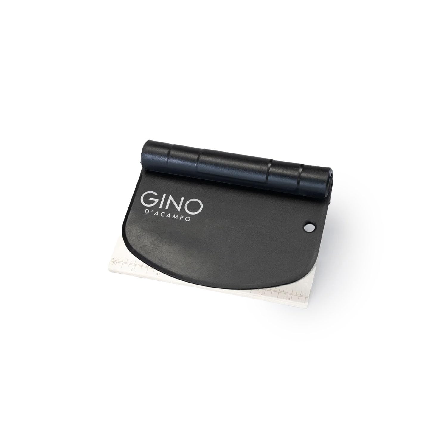 Gino D'Acampo Premium Stainless Steel Dough Scraper Set - Multi-Functional Baking Tools for Bread, Pastry, and Pizza Making - with Measuring Guide and Ergonomic Grip