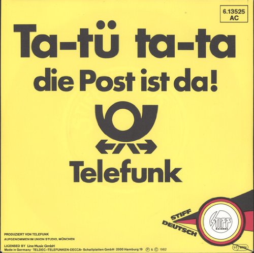 Ta-tü ta-ta die Post ist da