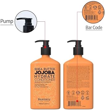 Shea Butter & Jojoba Anti-Frizz Dry Curly Damaged CONDITIONER 380 ml
