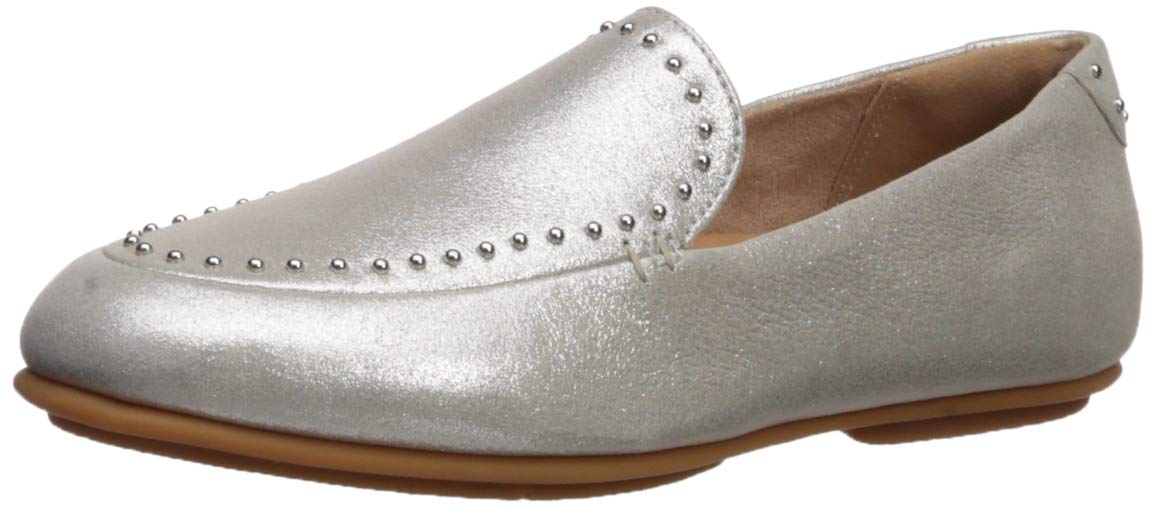 FitFlop Women's Lena Microstud Shimmy Suede Loafer