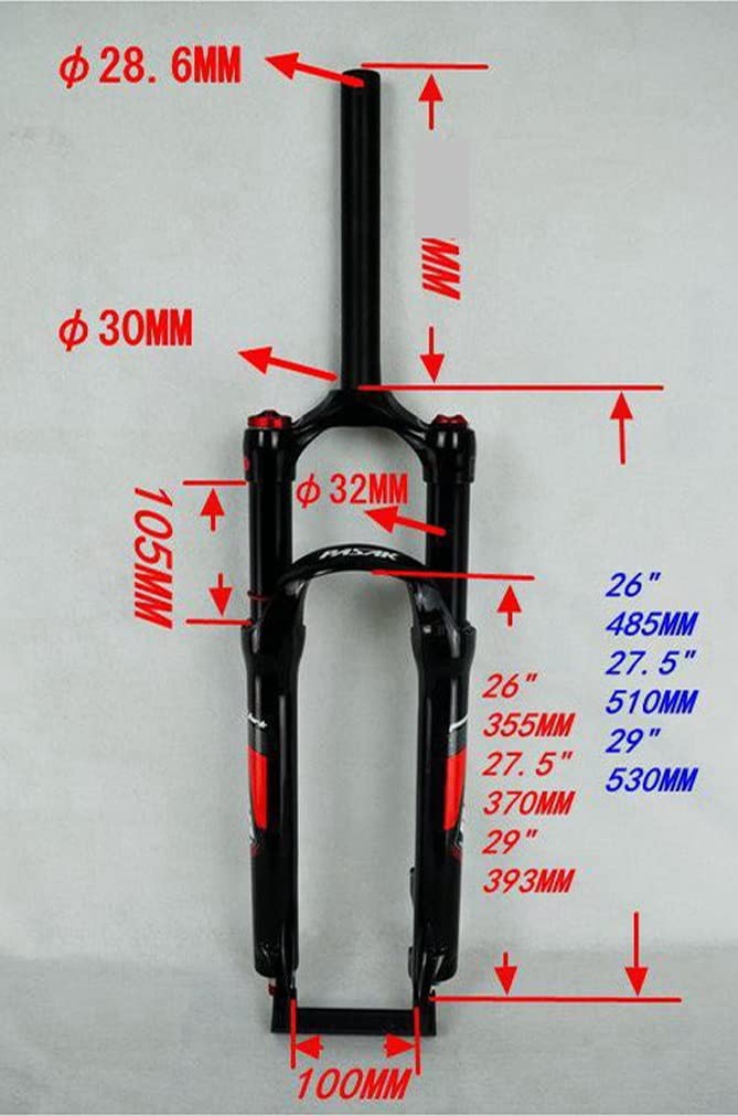 26 27,5 29 cali rowery górskie widelec amortyzujący powietrze z regulacją tłumienia 100 mm podróż 1-1/20.3 cm amortyzatory przednie widelce hamulec tarczowy QR 9 mm pilot HL ultralekki 17