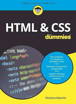 HTML & CSS für Dummies : Maurice, Florence: Amazon.de: Bücher