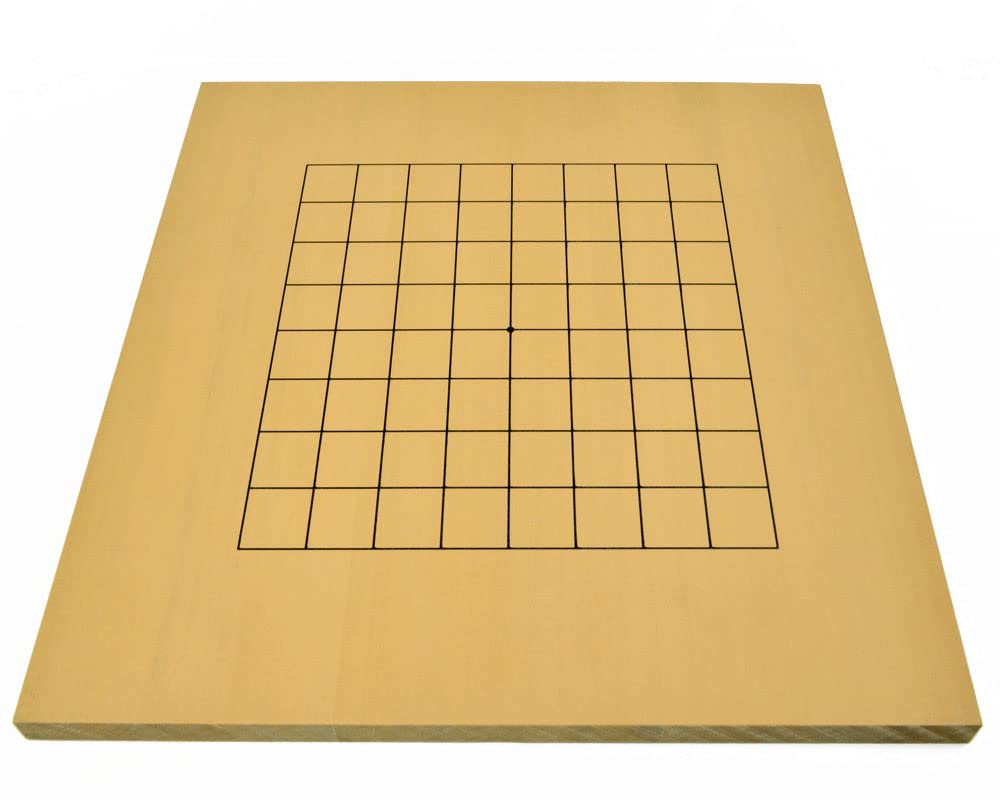 Amazon | 囲碁盤 木製新桂13路9路盤 将碁屋ミニ椿油付き 囲碁入門用に