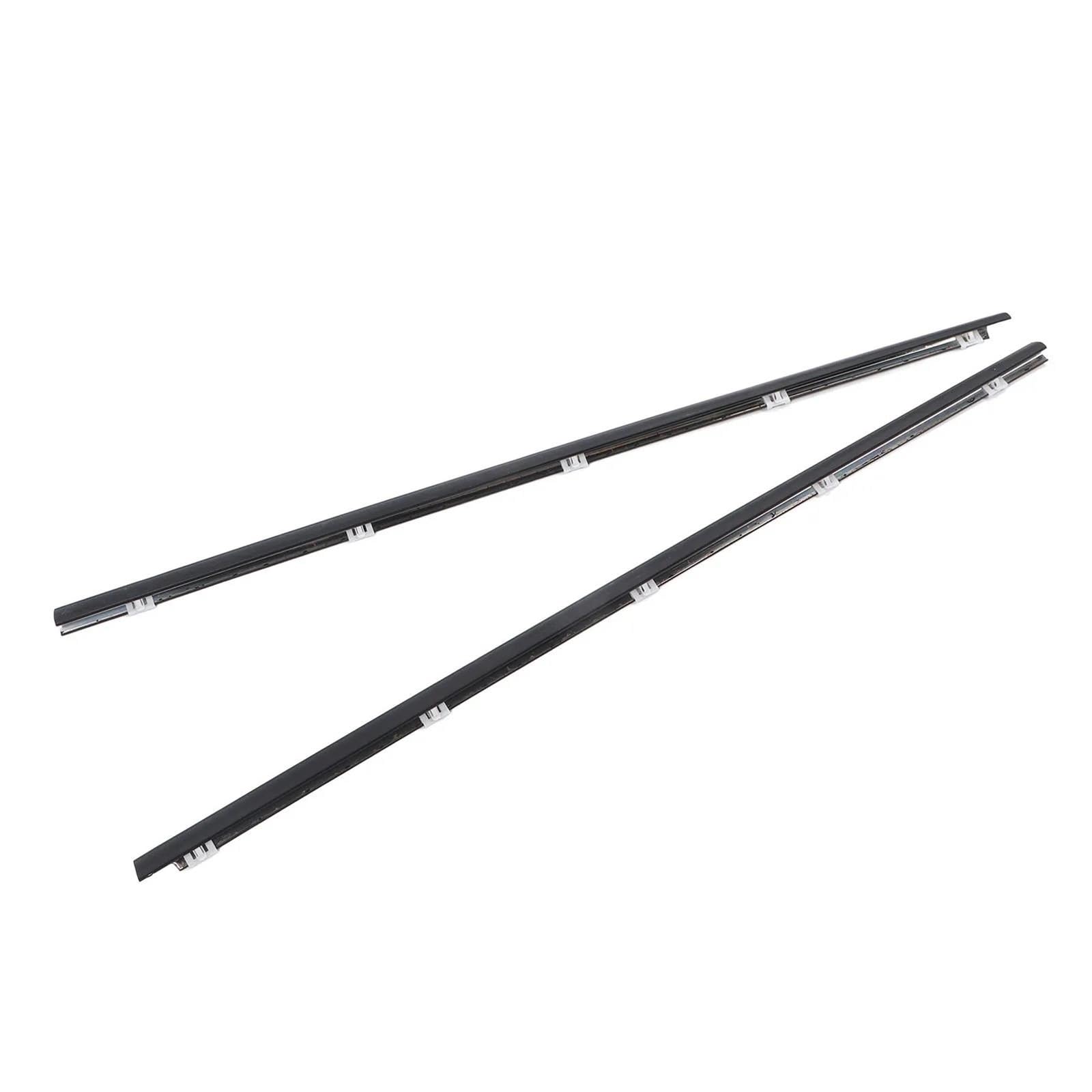 Ajohbm One Color Door Window Weatherstrip Molding Trim Belt 72410‑Sr3‑003 72450‑Sr3‑003 For Civic 1991 1992 1993 1994 1995