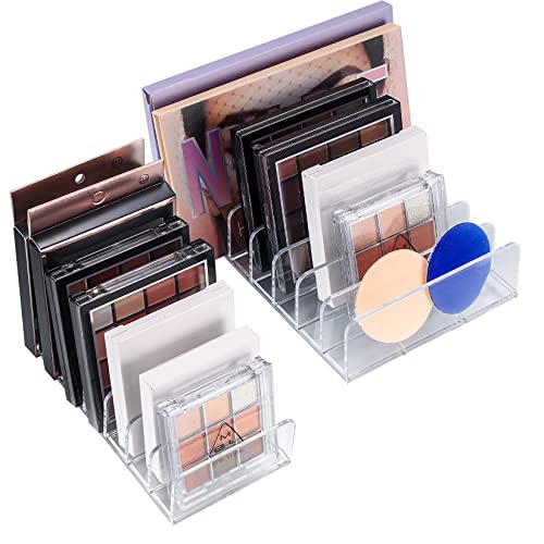 2 Piezas Organizadores de Sombra de Ojos, Organizador de Paleta, Caja Soporte Organizadores de...