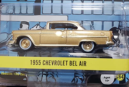 Greenlight 1955 Chevy Bel Air escala 1:64 réplica miniatura 3