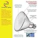 Explux Commercial-Grade LED PAR38, 120W Equivalent, 1400 Lumens, 40000 Hours, Classic Full Glass Flood Light Bulbs, Dimmable, Waterproof & Anti-Ageing, Bright White 3000K Spotlight, 6-Pack