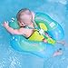 Free Swimming Baby Galleggiante gonfiabile per bambini, aiuta il bambino a imparare a calciare e nuotare per l'età di 3-72 mesi (verde, L)