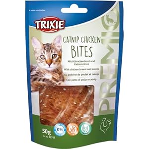 Trixie 42742 PREMIO Catnip Chicken Bites, 50 g