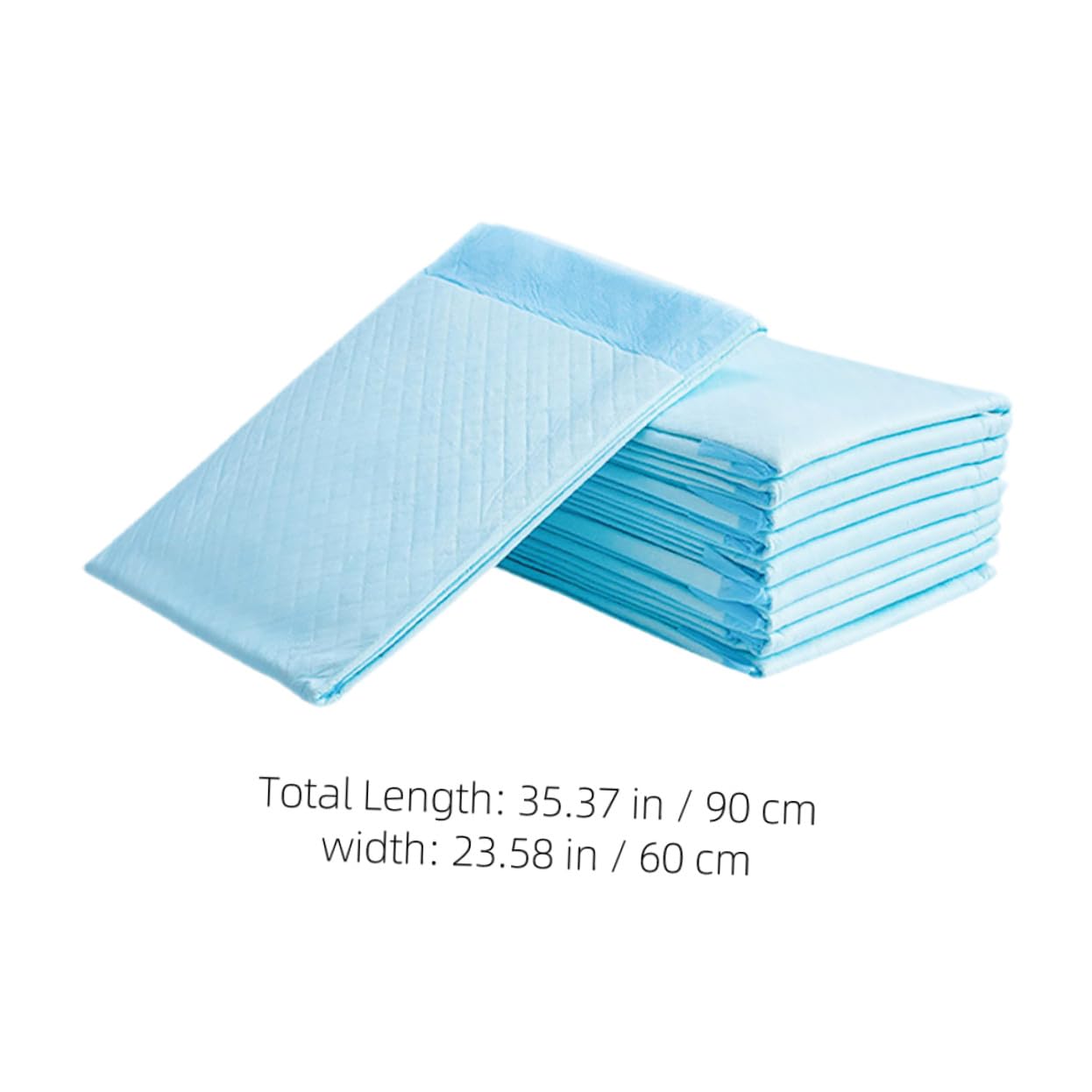 LIFKOME 100 Stück Saugfähige Einweg Wickelunterlagen Für Babys Und Senioren Auslaufsichere Bettschutzauflagen Hautfreundliche Vliesstoff Pads Vielseitig Für Reisen Und Pflege